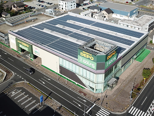 TTECビル 太陽光発電の設置